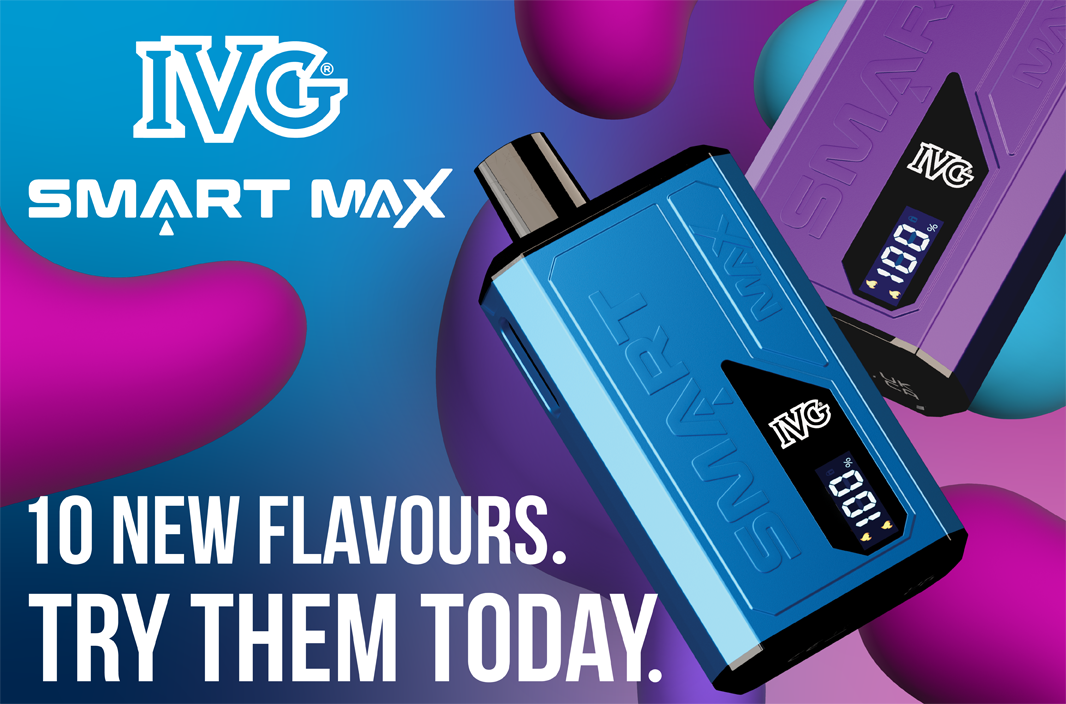 New SMART MAX Kits & Pods: 10 Exciting Flavours to Explore IVG New SMART MAX Kits & Pods: 10 Exciting Flavours to Explore IVG