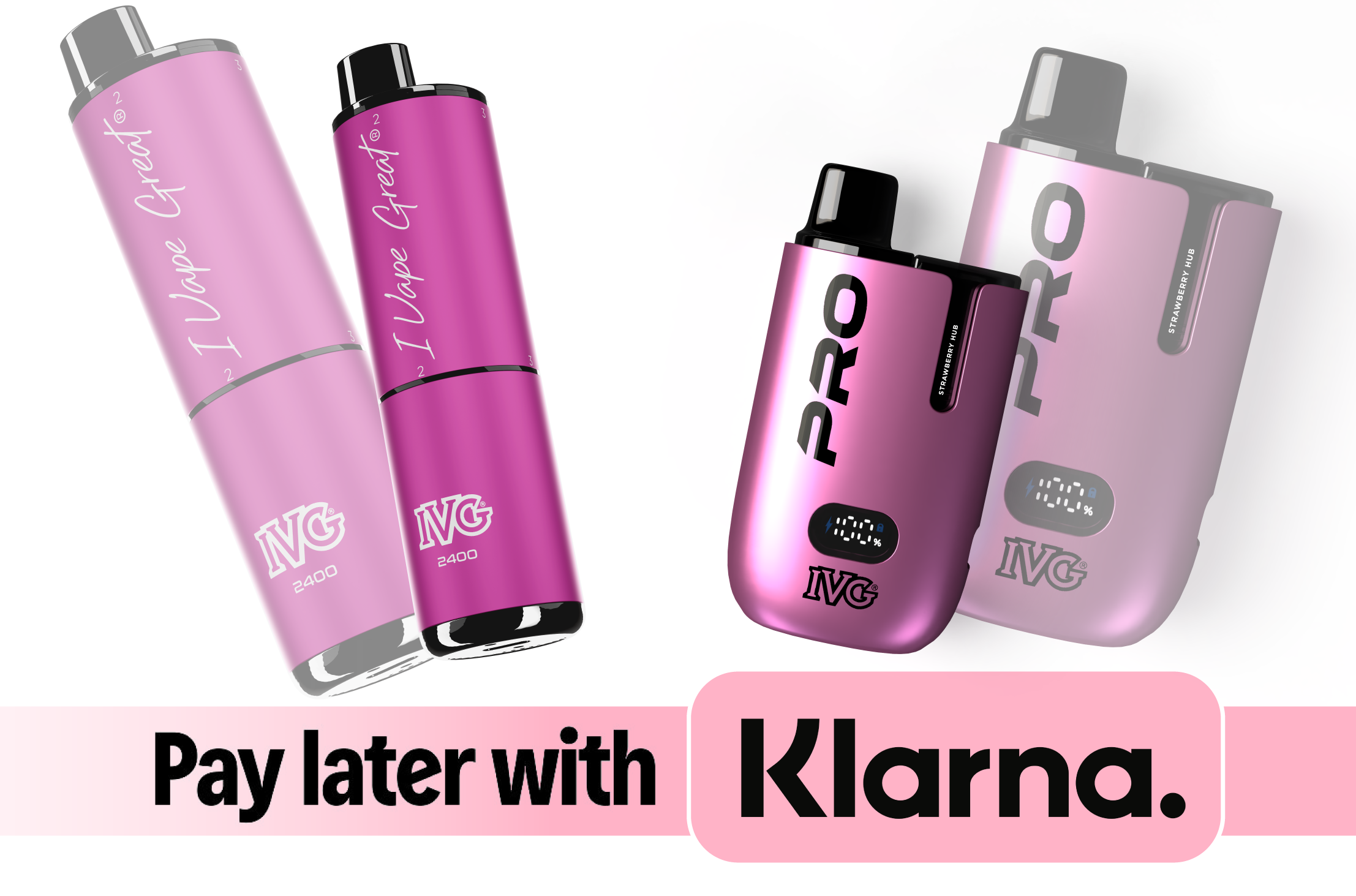 IVG Partners with Klarna: Vape & Pay Flexibly