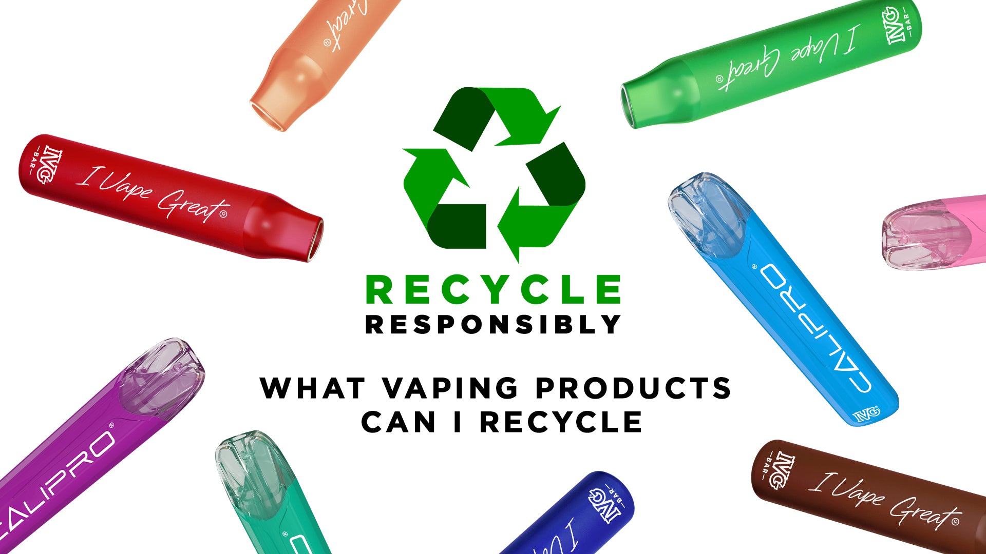 What Vaping Products Can I Recycle? | IVG What Vaping Products Can I Recycle? | IVG