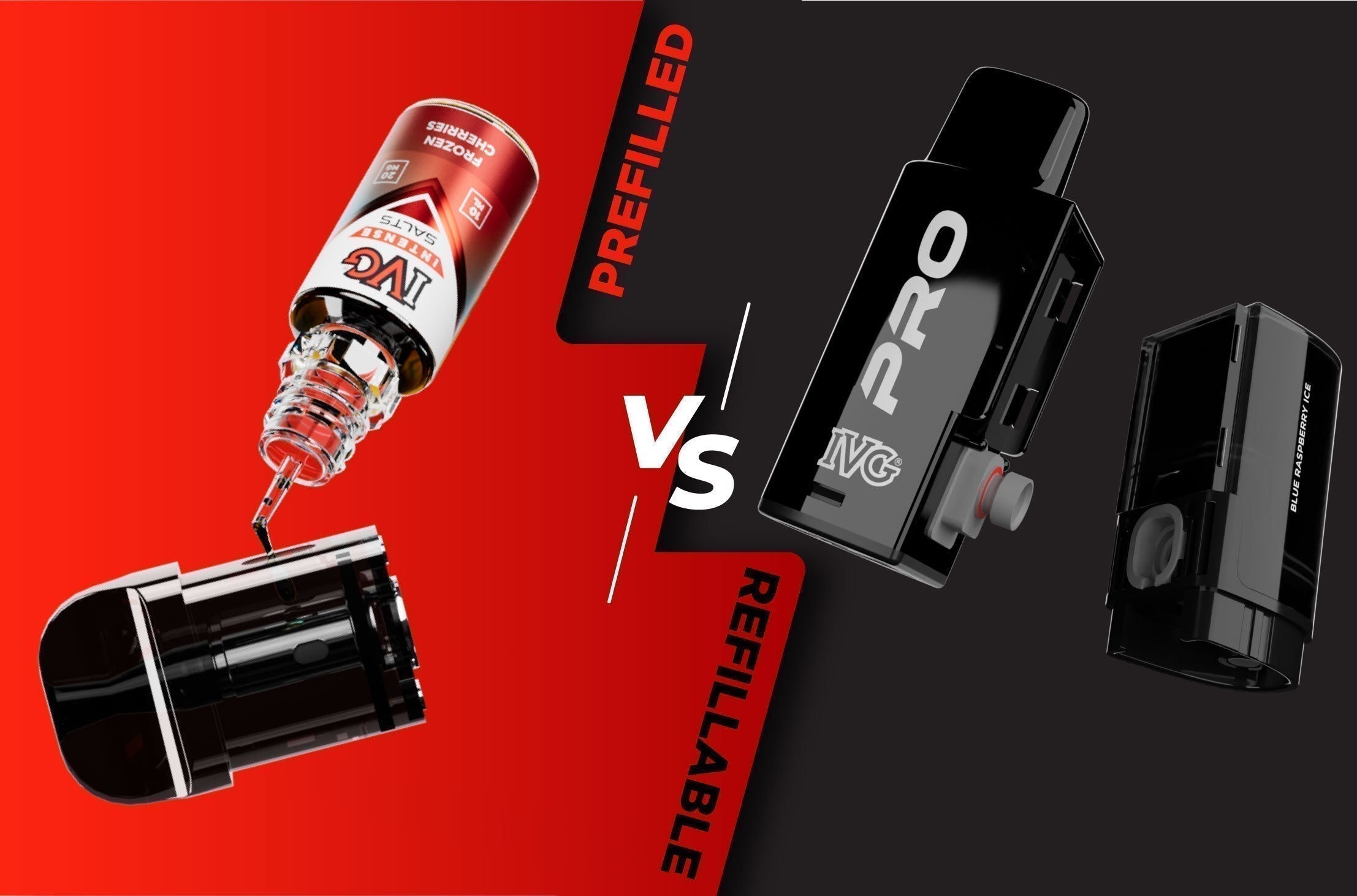 Prefilled vs Refillable Vapes: How to Choose the Right Pod System IVG Prefilled vs Refillable Vapes: How to Choose the Right Pod System IVG