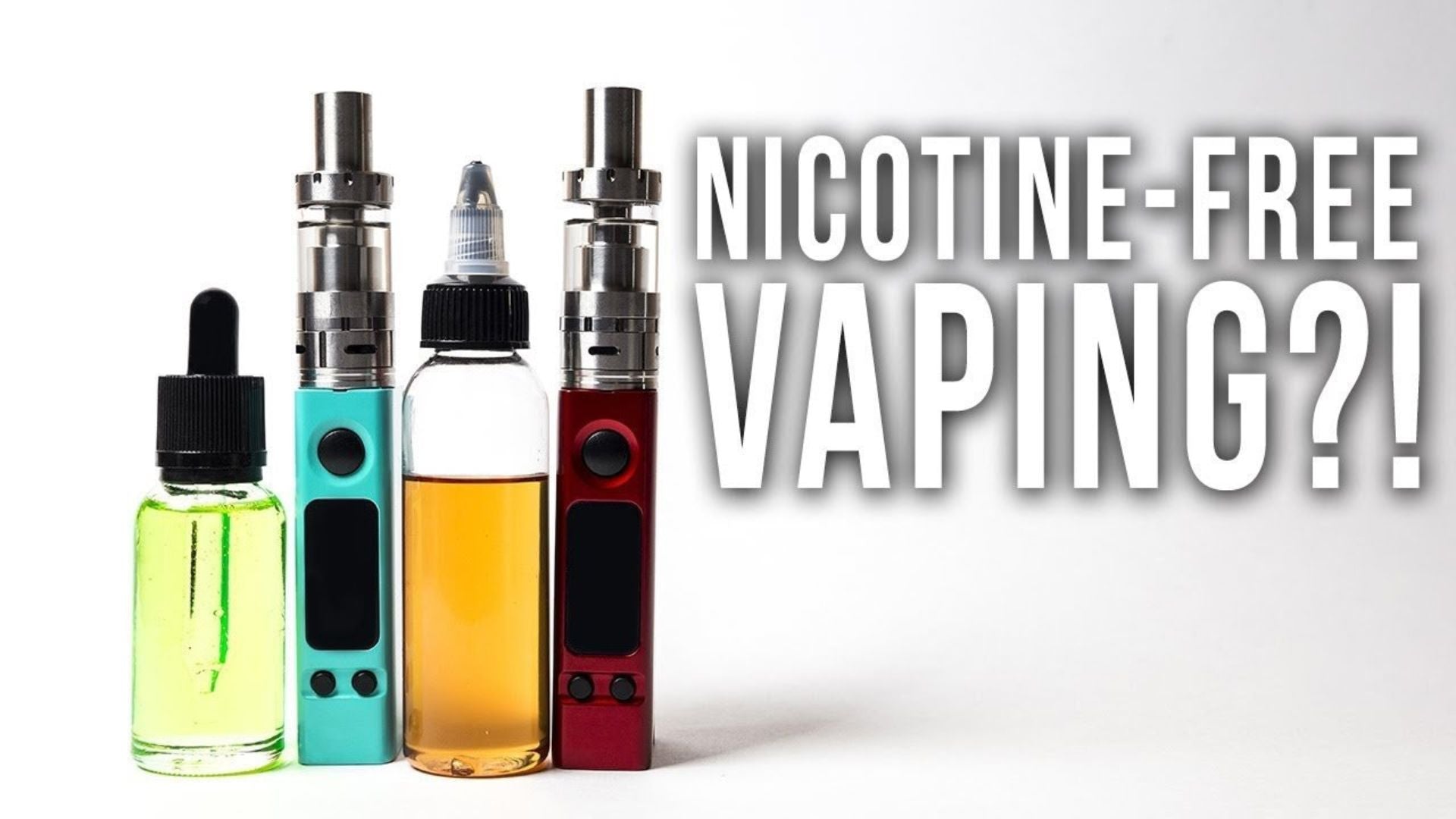 Why Do Some People Use Nicotine Free E Liquids IVG