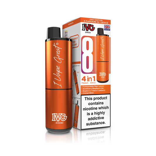 IVG 2400 4-in-1 Starter Kit Juicy Edition Vaporizers & Electronic Cigarettes IVG