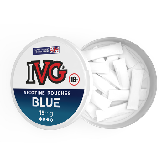 IVG Blue Nicotine Pouches  IVG