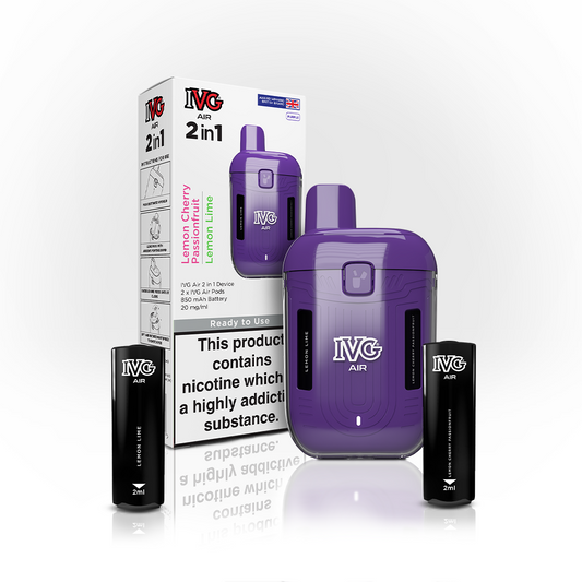 IVG Air 2 in 1 Purple Starter Kit IVG