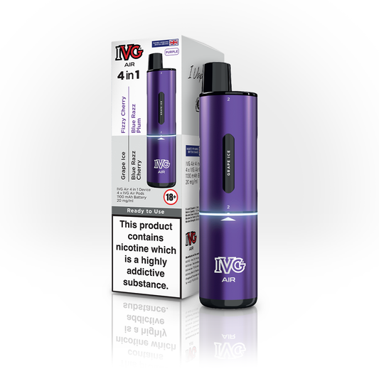 IVG Air 4 in 1 Purple Starter Kit IVG