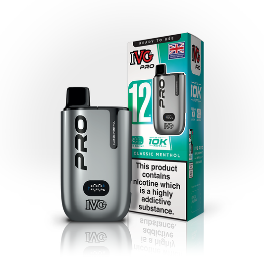 IVG PRO 12 Classic Menthol Starter Kit Vaporizers & Electronic Cigarettes IVG