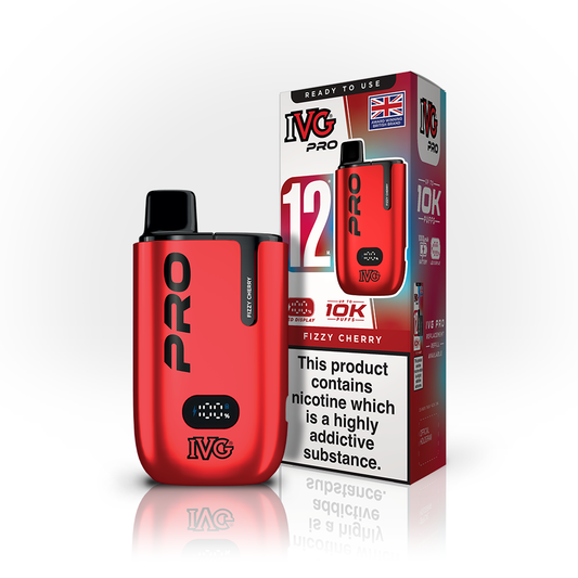 IVG PRO 12 Fizzy Cherry Starter Kit Vaporizers & Electronic Cigarettes IVG