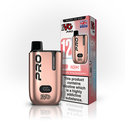 IVG PRO 12 Fizzy Strawberry Kit Vaporizers & Electronic Cigarettes IVG