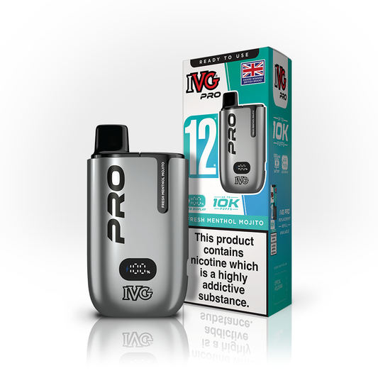 IVG PRO 12 Fresh Menthol Mojito Starter Kit Vaporizers & Electronic Cigarettes IVG