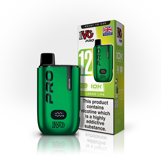 IVG PRO 12 Lemon Lime Starter Kit Vaporizers & Electronic Cigarettes IVG