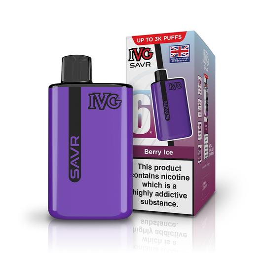 IVG SAVR 3000 Berry Ice Kit Vaporizers & Electronic Cigarettes IVG