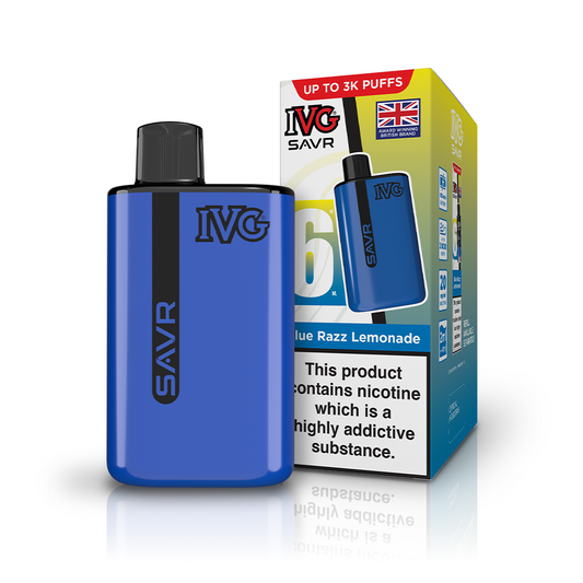 IVG SAVR 3000 Blue Razz Lemonade Kit Vaporizers & Electronic Cigarettes IVG