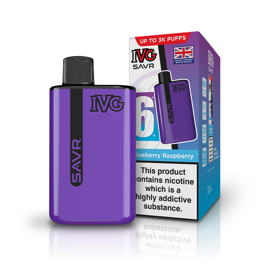 IVG SAVR 3000 Blueberry Raspberry Kit Vaporizers & Electronic Cigarettes IVG