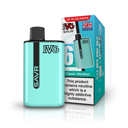 IVG SAVR 3000 Classic Menthol Kit Vaporizers & Electronic Cigarettes IVG