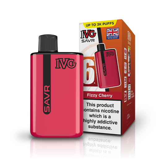 IVG SAVR 3000 Fizzy Cherry Kit Vaporizers & Electronic Cigarettes IVG