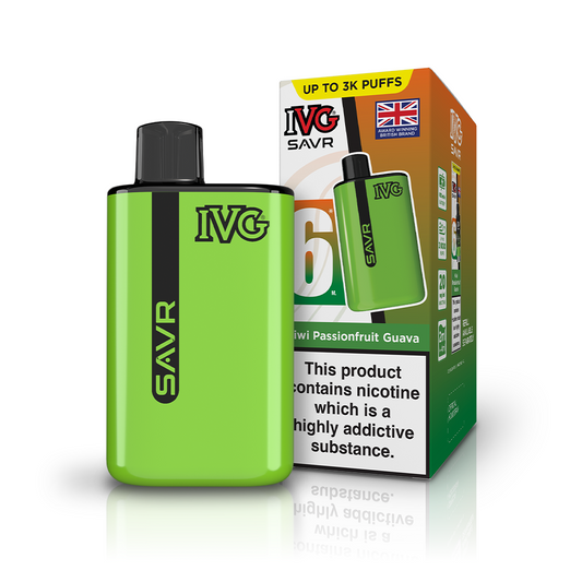 IVG SAVR 3000 Kiwi Passionfruit Guava Kit Vaporizers & Electronic Cigarettes IVG