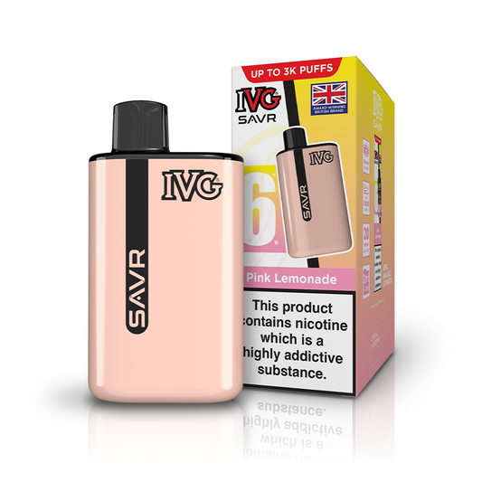 IVG SAVR 3000 Pink Lemonade Kit Vaporizers & Electronic Cigarettes IVG
