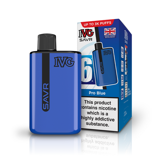 IVG SAVR 3000 Pro Blue Kit Vaporizers & Electronic Cigarettes IVG