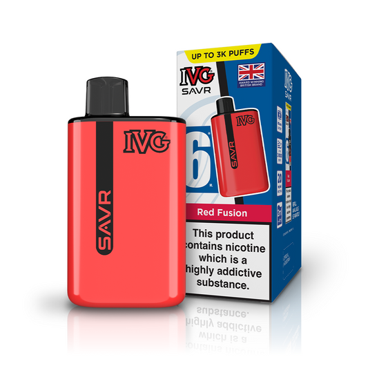 IVG SAVR 3000 Red Fusion Kit Vaporizers & Electronic Cigarettes IVG