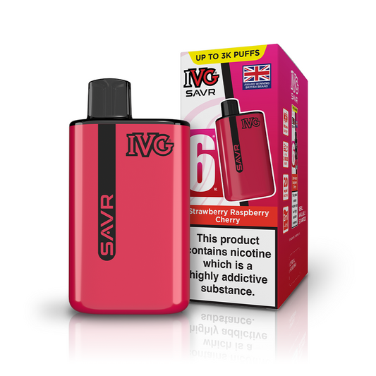 IVG SAVR 3000 Strawberry Raspberry Cherry Kit Vaporizers & Electronic Cigarettes IVG