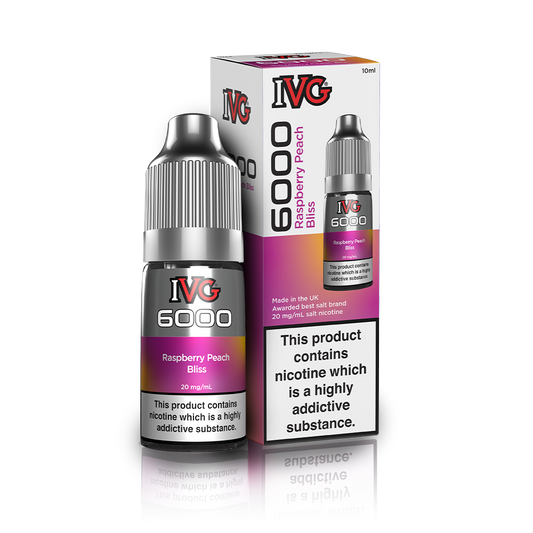 IVG 6000 Raspberry Peach Bliss  IVG