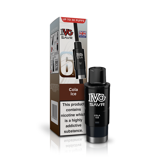 IVG SAVR 3000 Cola Ice Refill Pod Vaporizers & Electronic Cigarettes IVG