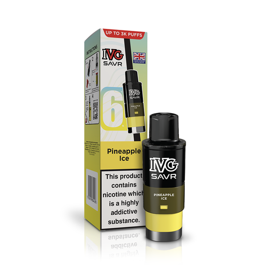 IVG SAVR 3000 Pineapple Ice Refill Pod Vaporizers & Electronic Cigarettes IVG
