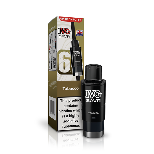 IVG SAVR 3000 Tobacco Refill Pod Vaporizers & Electronic Cigarettes IVG