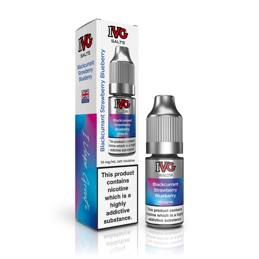 IVG Salts (L) Blackcurrant Strawberry Blueberry  IVG
