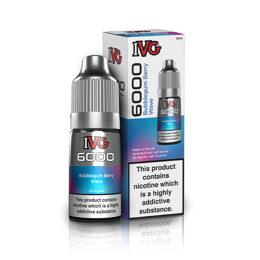 IVG 6000 Bubblegum Berry Wave  IVG