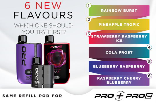 6 New PRO Flavours: Which One Should You Try First?