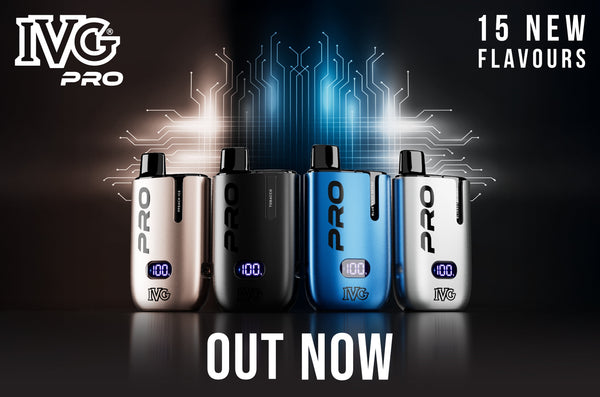ivg pro morrisons IVG PRO Strawberry Raspberry Cherry Vape Kit main image 0