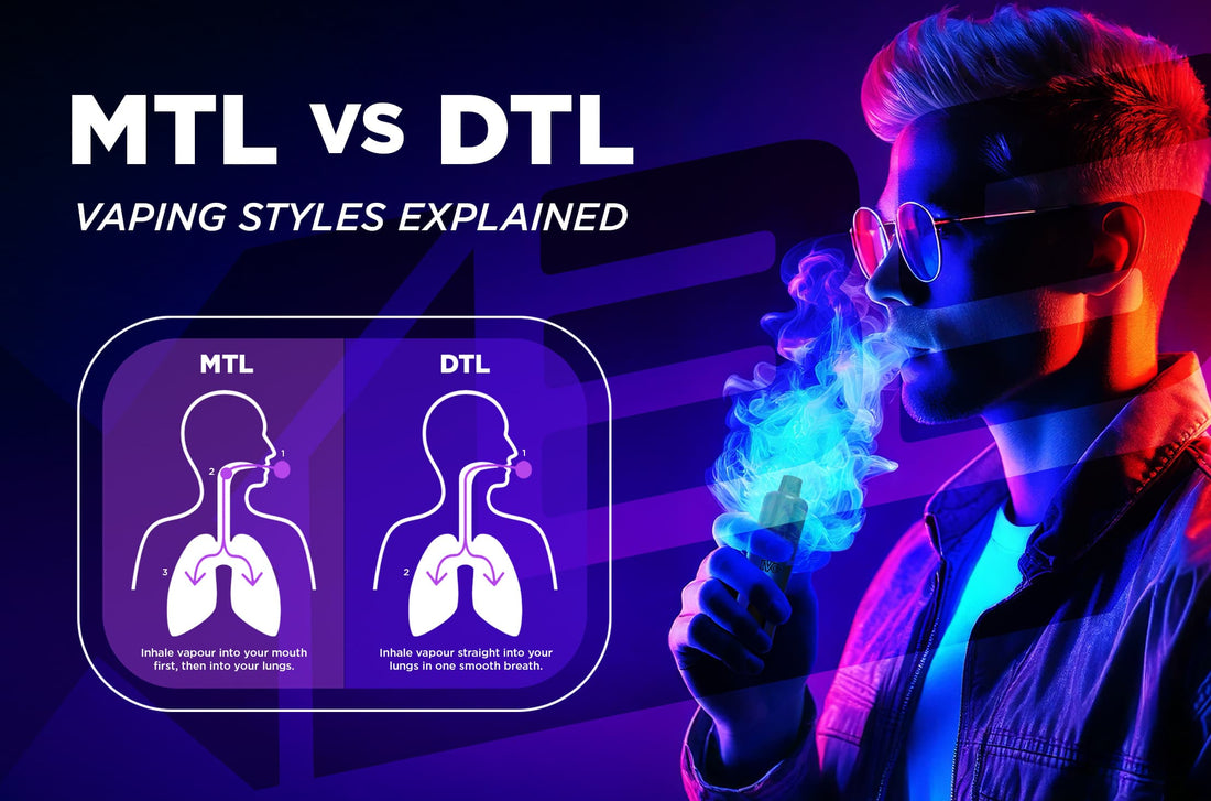MTL vs DTL Vaping: Which Style Is Right for You? IVG MTL vs DTL Vaping: Which Style Is Right for You? IVG