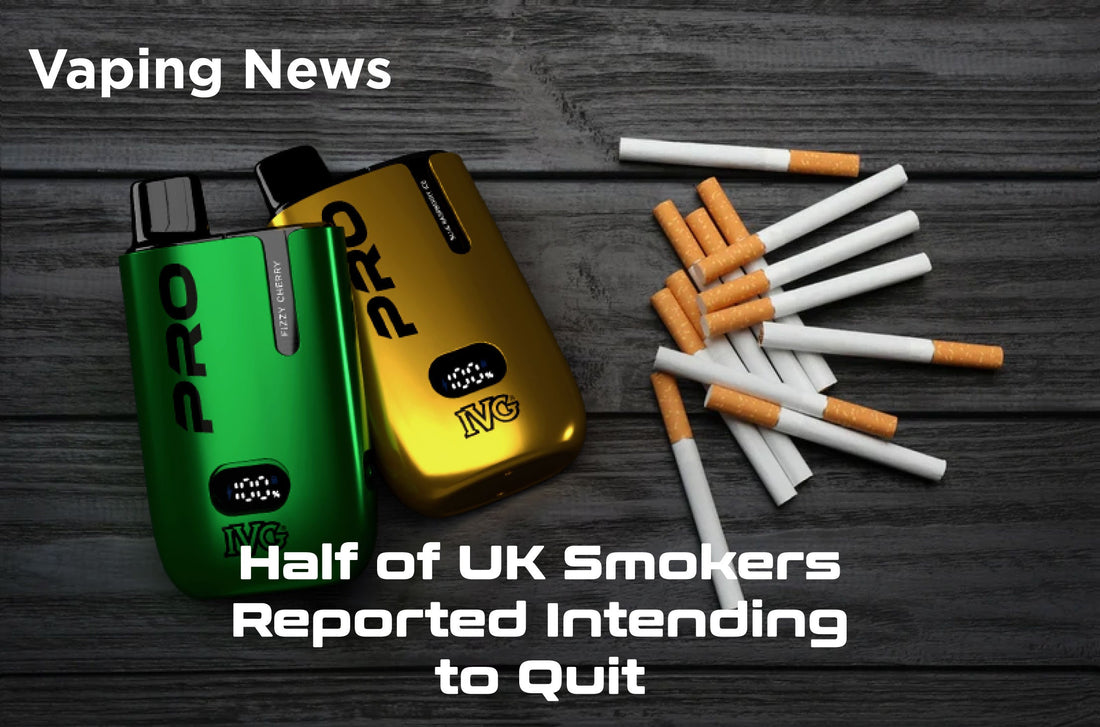 half UK smokers report intending to quit