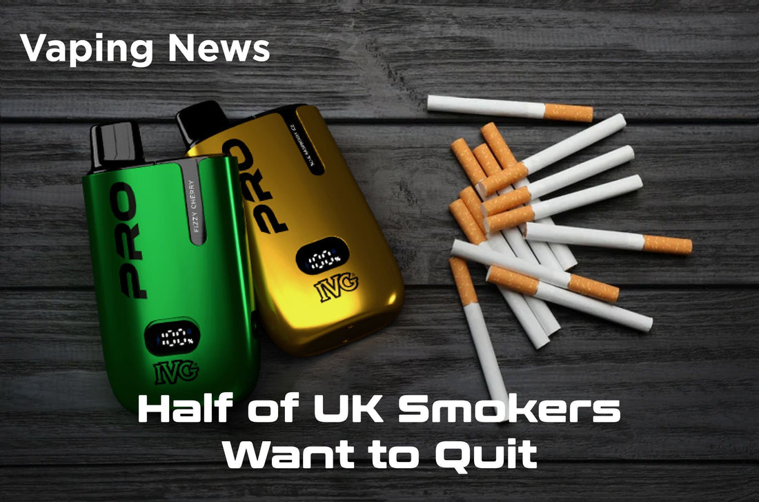 1 in 2 smokers want to quit