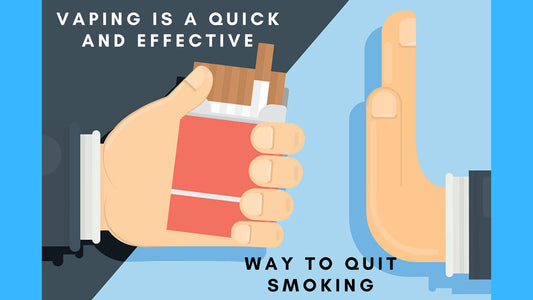 Vaping Is a Quick and Effective Way To Quit Smoking
