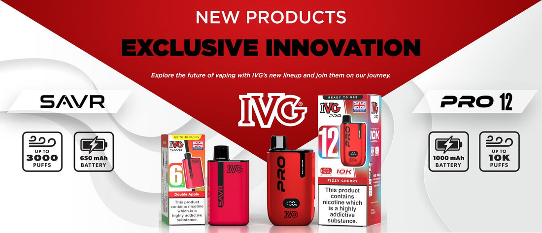 IVG Releases New Products: Innovating a New Era of Vaping