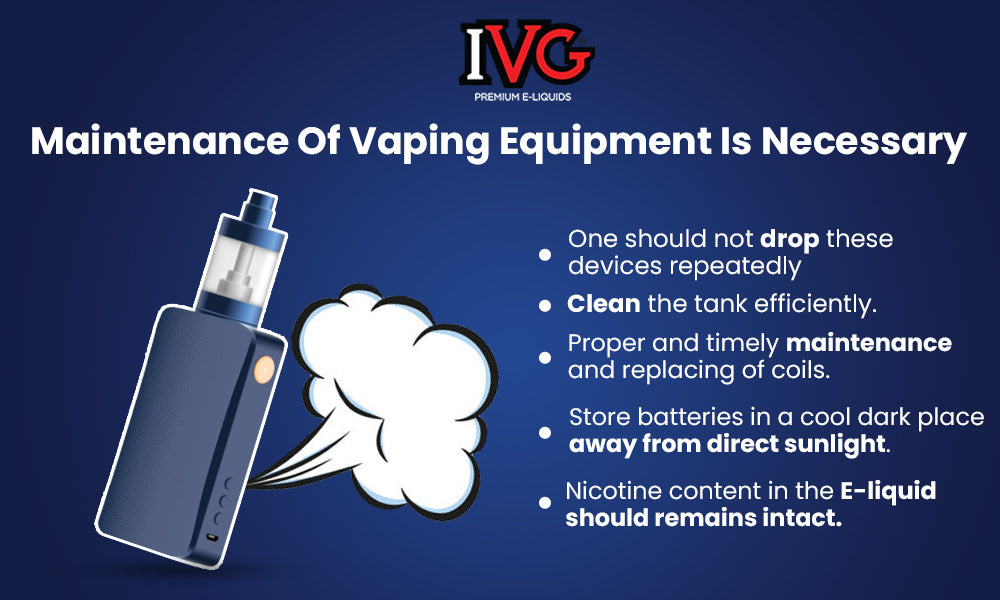 How To Maintain And Properly Care For Vaping Equipment