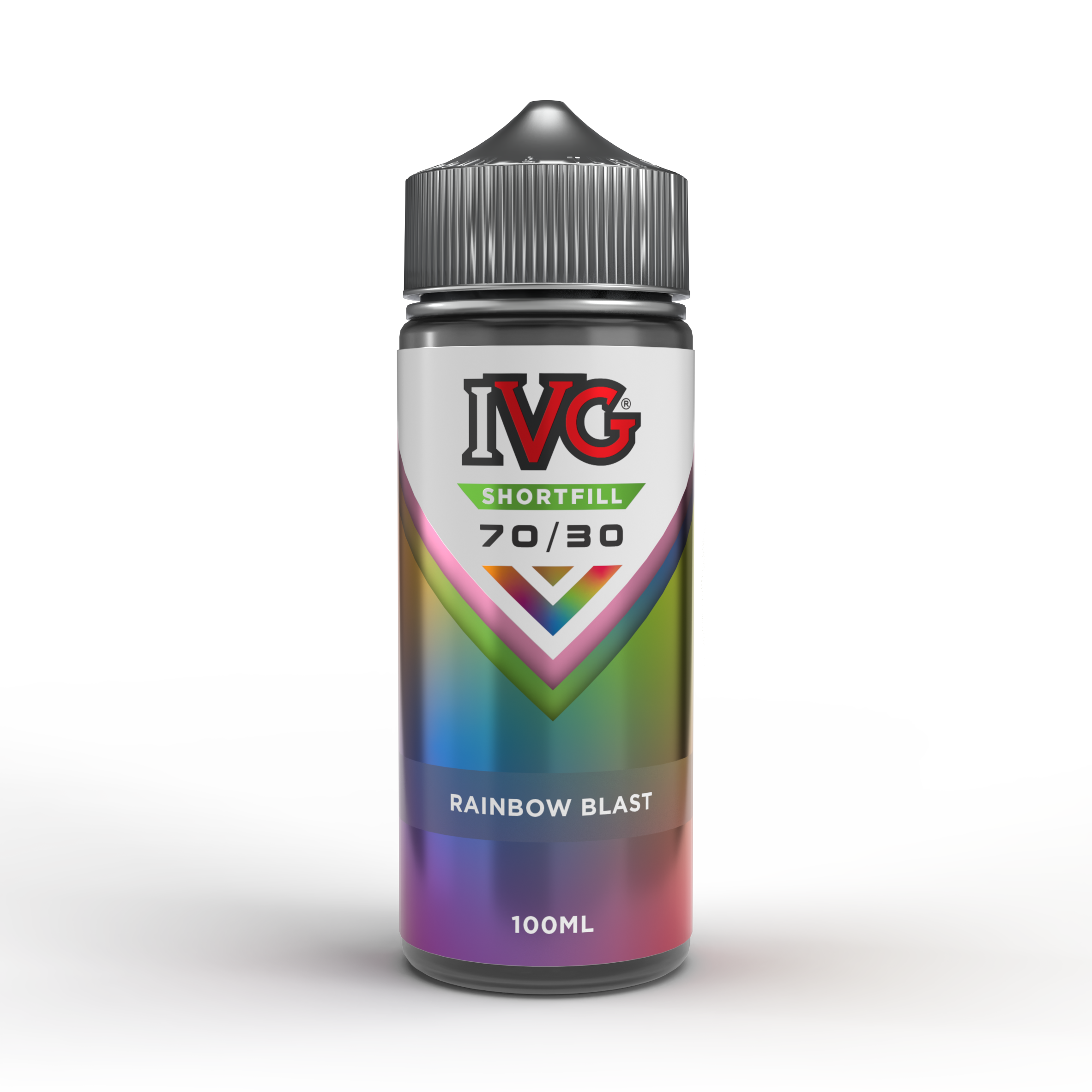 IVG 100ml Shortfill 70:30 Rainbow Blast IVG
