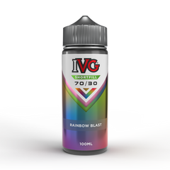 IVG 100ml Shortfill 70:30 Rainbow Blast IVG