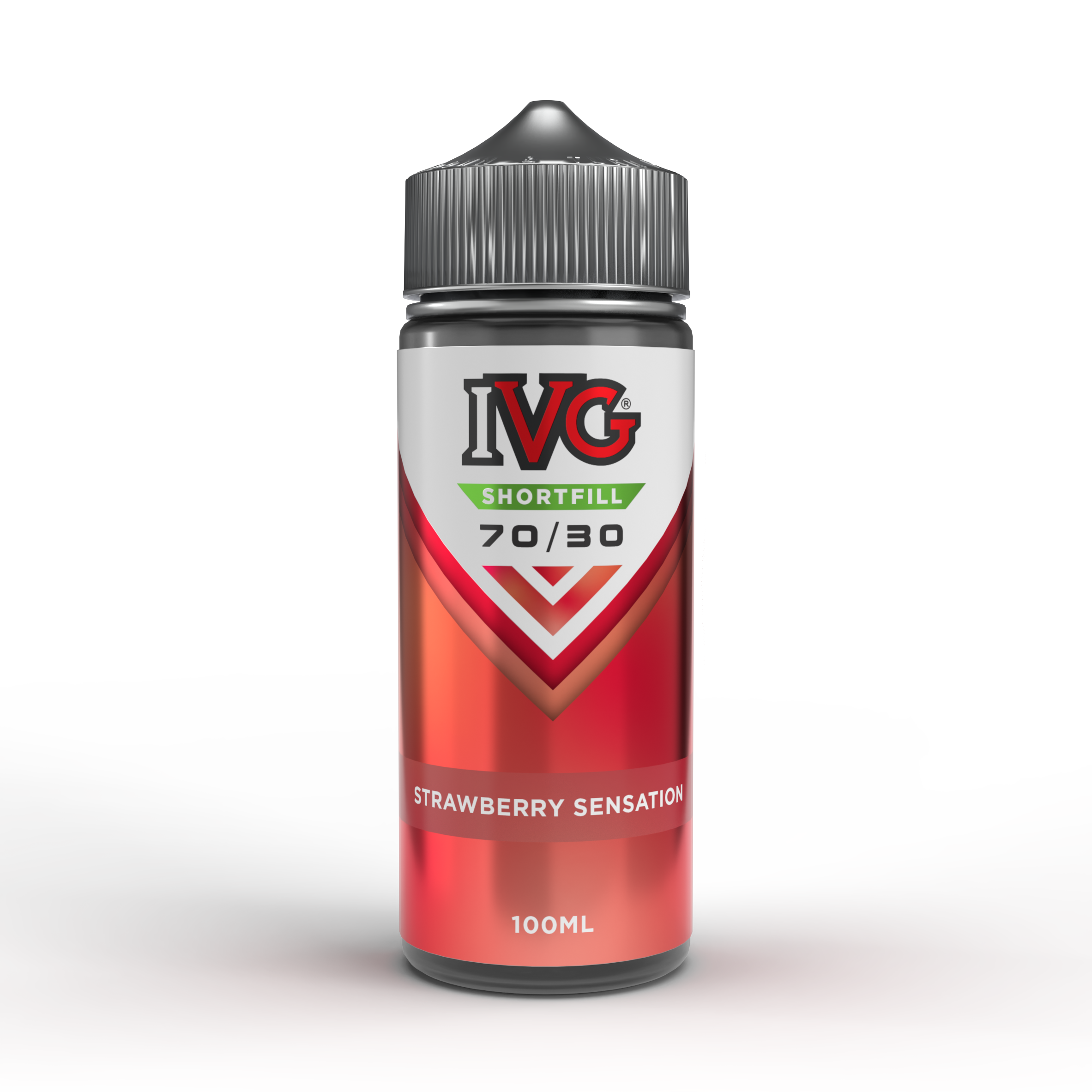 IVG Shortfill 70:30 Strawberry Semsation E-Liquid 0mg
