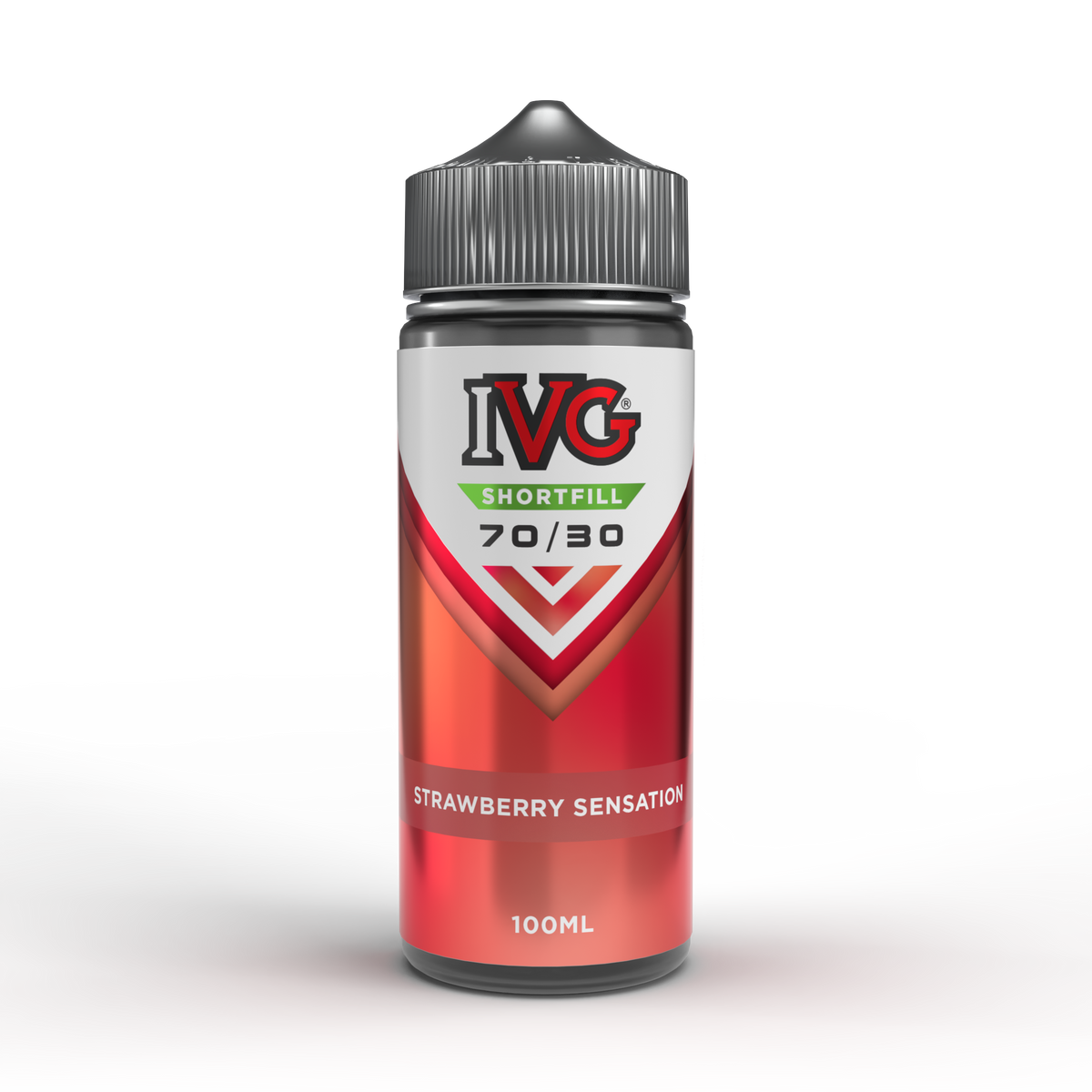 IVG Shortfill 70:30 Strawberry Semsation E-Liquid 0mg