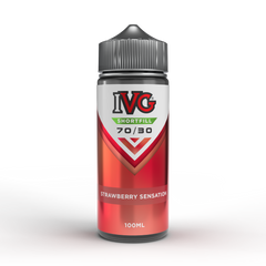 IVG Shortfill 70:30 Strawberry Semsation E-Liquid 0mg