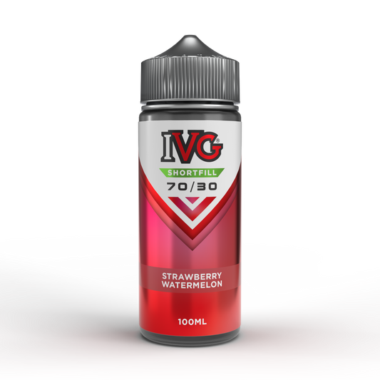 IVG 100ml Shortfill 70:30 Strawberry Watermelon IVG