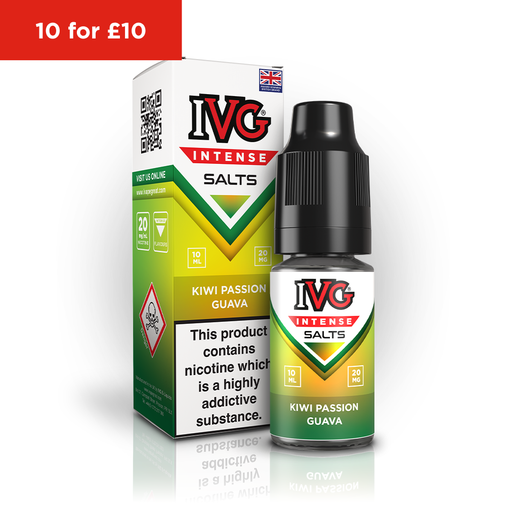 IVG Intense Salts Kiwi Passionfruit Guava 20mg E-Liquid