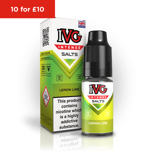 IVG Intense Salts Lemon Lime 20mg E-Liquid