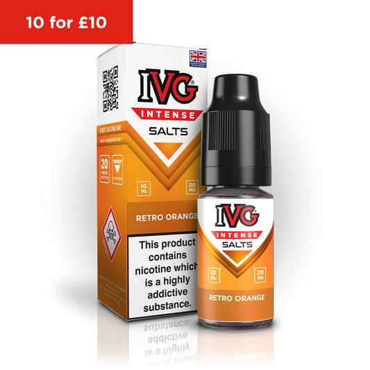 IVG Intense Salts Retro Orange 20mg E-Liquid