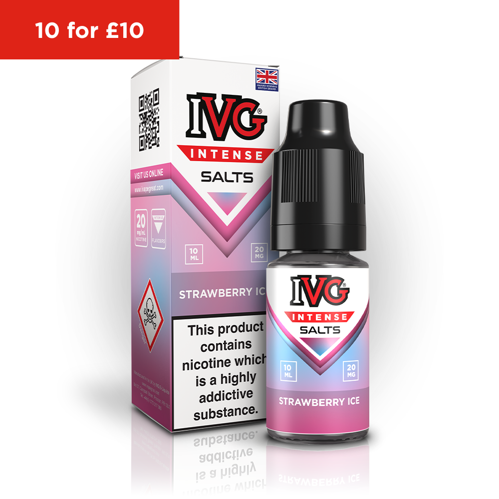 IVG Intense Salts Strawberry Ice 20mg E-Liquid