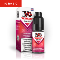 IVG Intense Salts Strawberry Raspberry Cherry 20mg E-Liquid