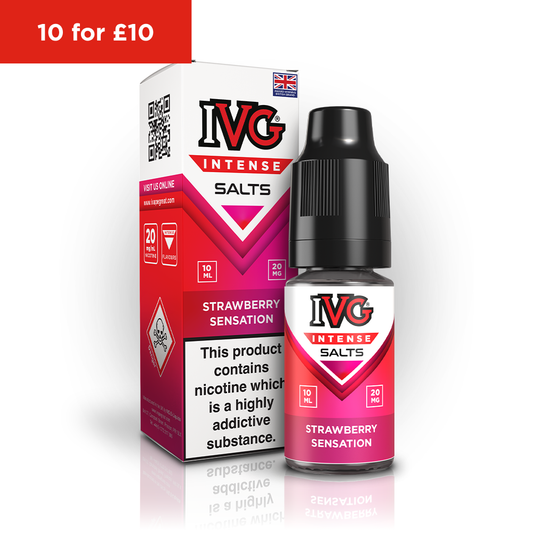 IVG Intense Salts Strawberry Sensation 20mg E-Liquid